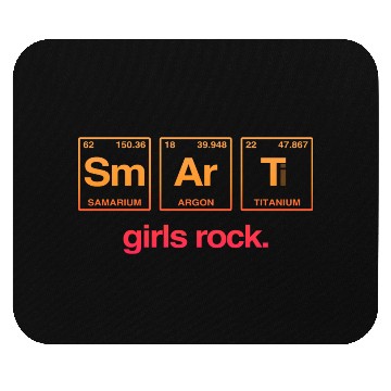 Discover SMART GIRLS ROCK - Elements Periodic Table Mouse Pads