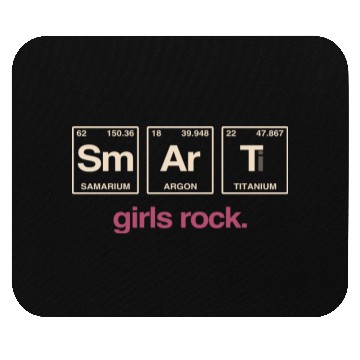 Discover SMART GIRLS ROCK - Elements Periodic Table Mouse Pads