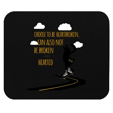 Discover cat skateboard Mouse Pads