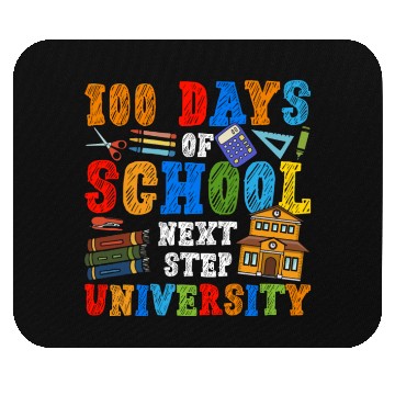 Discover 100 Days of School - Next Step University Mouse Pads