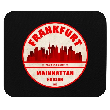 Discover Frankfurt Germany Mouse Pads