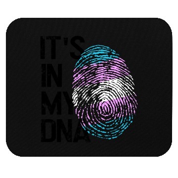 Discover LGBTQ Love in my DNA Mouse Pads
