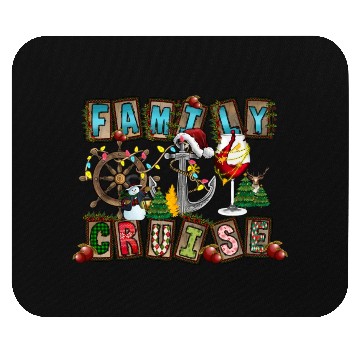 Discover Family Cruise Mouse Pads