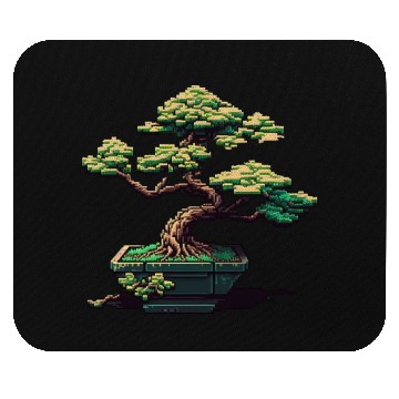 Discover 8 Bit Bonsai Tree Mouse Pads