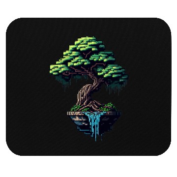 Discover 8 Bit Bonsai Tree Mouse Pads