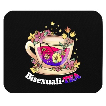 Discover Bisexualitea Cute Teacup Bisexual LGBT Bi Pride Ar Mouse Pads