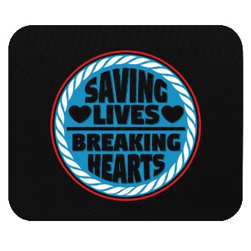 Discover Lifeguard Saving Lives Breaking Hearts Mouse Pads