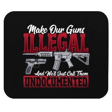Discover 2nd Amendment Gun Rights Gun Lover Mouse Pads