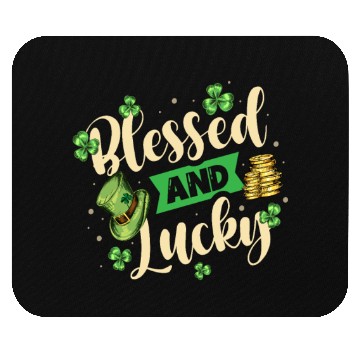 Discover Blessed And Lucky Irish Pride St. Patricks Day Mouse Pads