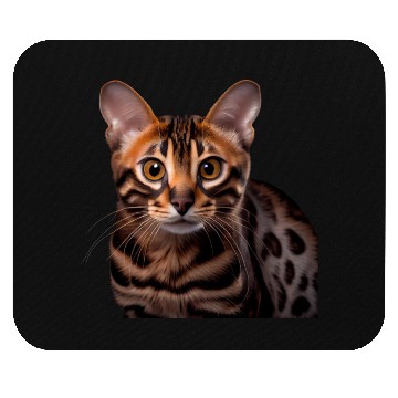 Discover Bengal Cat - A Sweet Gift Idea For All Cat Lovers Mouse Pads