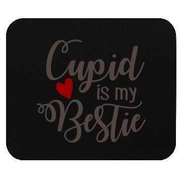 Discover Best Valentines Day Cupid is My Bestie404 Mouse Pads