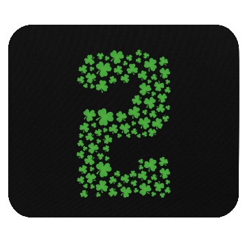 Discover Green Shamrocks St Patrick Day 2 Year old Toddler Mouse Pads