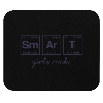 Discover SMART GIRLS ROCK - Elements Periodic Table Mouse Pads
