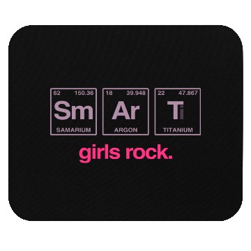 Discover SMART GIRLS ROCK - Elements Periodic Table Mouse Pads