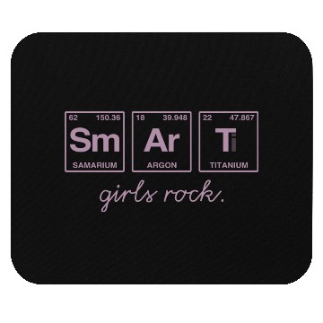 Discover SMART GIRLS ROCK - Elements Periodic Table Mouse Pads