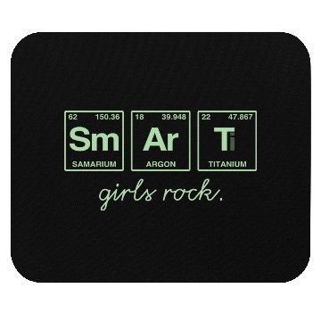 Discover SMART GIRLS ROCK - Elements Periodic Table Mouse Pads