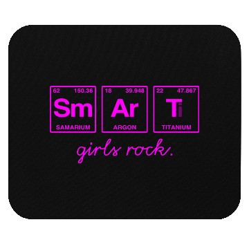 Discover SMART GIRLS ROCK - Elements Periodic Table Mouse Pads