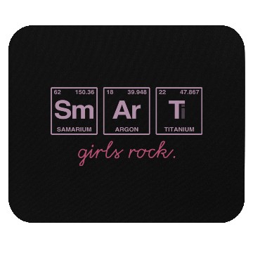 Discover SMART GIRLS ROCK - Elements Periodic Table Mouse Pads
