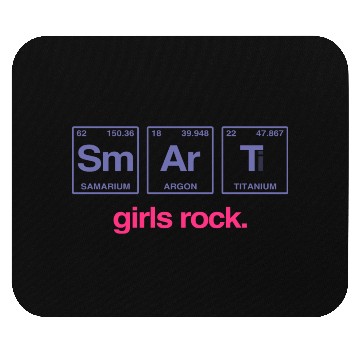 Discover SMART GIRLS ROCK - Elements Periodic Table Mouse Pads