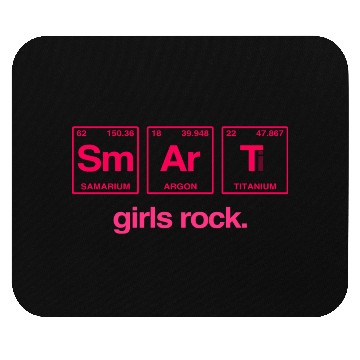 Discover SMART GIRLS ROCK - Elements Periodic Table Mouse Pads