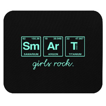 Discover SMART GIRLS ROCK - Elements Periodic Table Mouse Pads