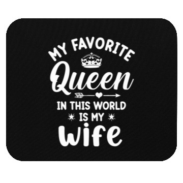 Discover I love my wife valentines day787 Mouse Pads