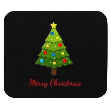 Discover Christmas tree Mouse Pads