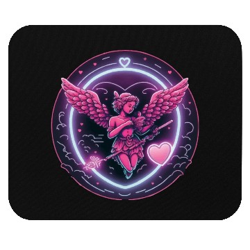 Discover funny Cupid Valentine's Day girls Mouse Pads
