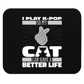 Discover K Pop Cat Mouse Pads