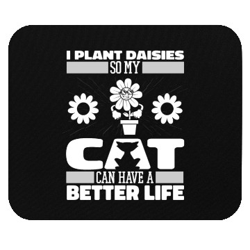 Discover Daisy Gardening Cat Mouse Pads