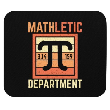 Discover Mathletic Department Math Teacher Pi Day Mouse Pads