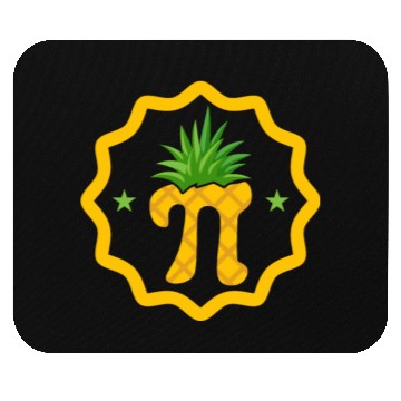 Discover Pineapple Pi Math Teacher Mathematician Pi Day Mouse Pads