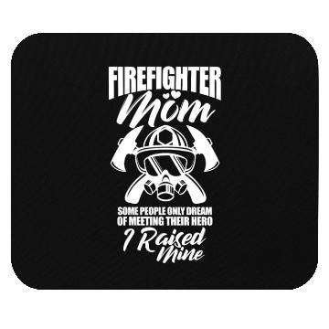 Discover Firefighter Mom Mouse Pads