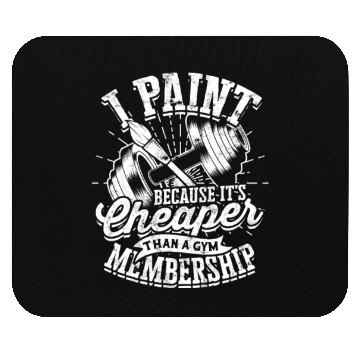 Discover Painting is my therapy - Painters Mouse Pads
