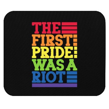 Discover The First Pride Was A Riot, LGBT Rainbow Mouse Pads