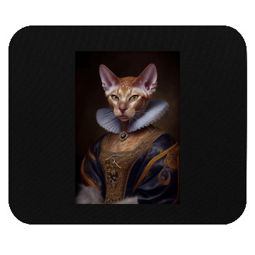 Discover Havana Brown Cat Breed Portrait Royal Renaissance Mouse Pads