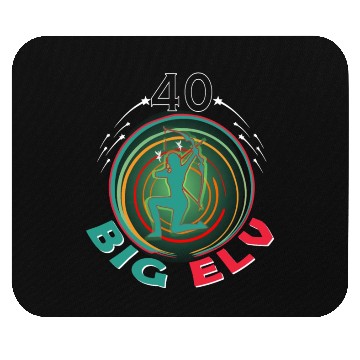 Discover 40 years elves birthday fantasy Mouse Pads