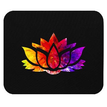 Discover Rainbow Blossom: A Vibrant and Colorful Flower Mouse Pads