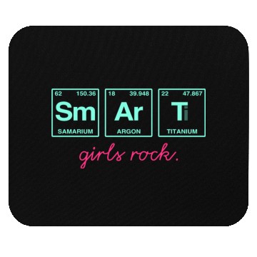 Discover SMART GIRLS ROCK - Elements Periodic Table Mouse Pads