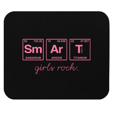 Discover SMART GIRLS ROCK - Elements Periodic Table Mouse Pads