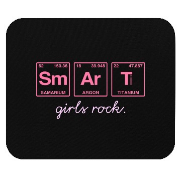 Discover SMART GIRLS ROCK - Elements Periodic Table Mouse Pads