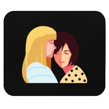 Discover lesbian lgbtq pride valentine day 2023 valentines Mouse Pads