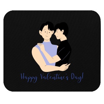 Discover lesbian lgbtq pride valentine day 2023 valentines Mouse Pads
