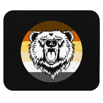 Discover LGBT Bear Mouse Pads, LGBT bear Community, Bear Pride,