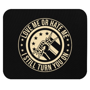 Discover Funny Electrical Lineman Saying Thank A Lineman Mouse Pads