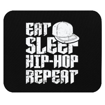 Discover Eat Sleep Hip Hop Repeat Music Direction Rap Mouse Pads