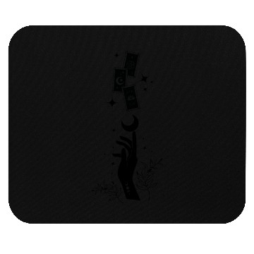Discover Witchy tarot card design Mouse Pads