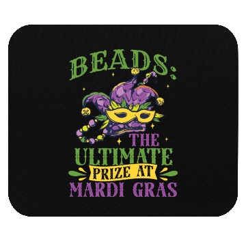 Discover Mardi Gras - Beads The Ultimate Prize Mouse Pads