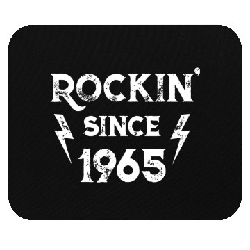 Discover 57 Year Old: Classic Rock 1965 57th Birthdayfantas Mouse Pads