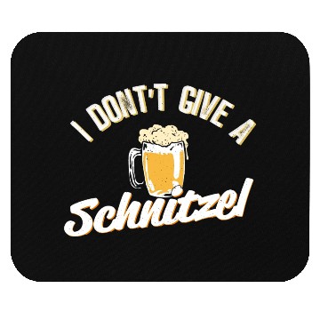 Discover Dont give a Schnitzel - Funny saying Mouse Pads